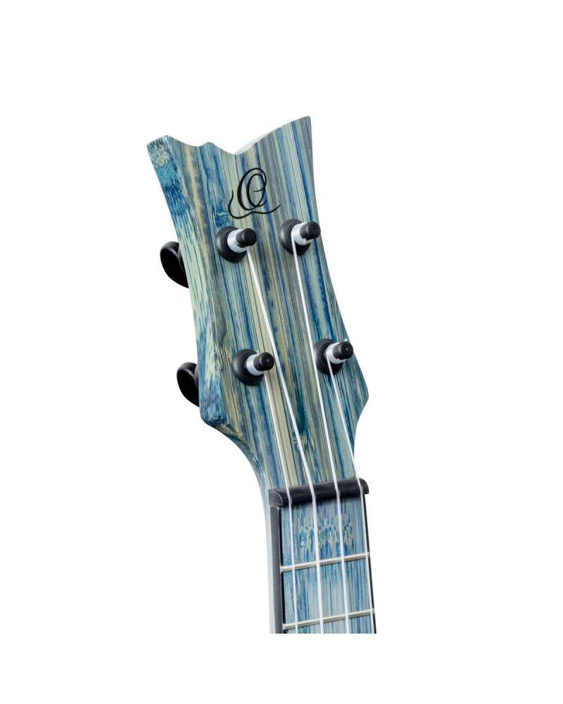 Ortega RUSWB-SO Bamboo Series Soprano Ukulele 4 String - Solid Bamboo Stonewashed + Bag