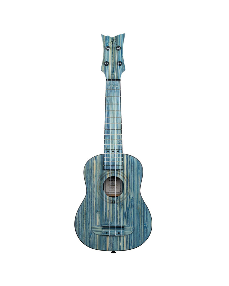 Ortega RUSWB-SO Bamboo Series Soprano Ukulele 4 String - Solid Bamboo Stonewashed + Bag