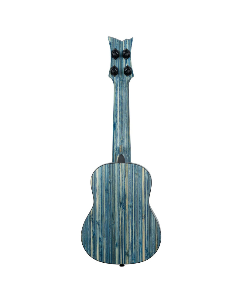 Ortega RUSWB-SO Bamboo Series Soprano Ukulele 4 String - Solid Bamboo Stonewashed + Bag
