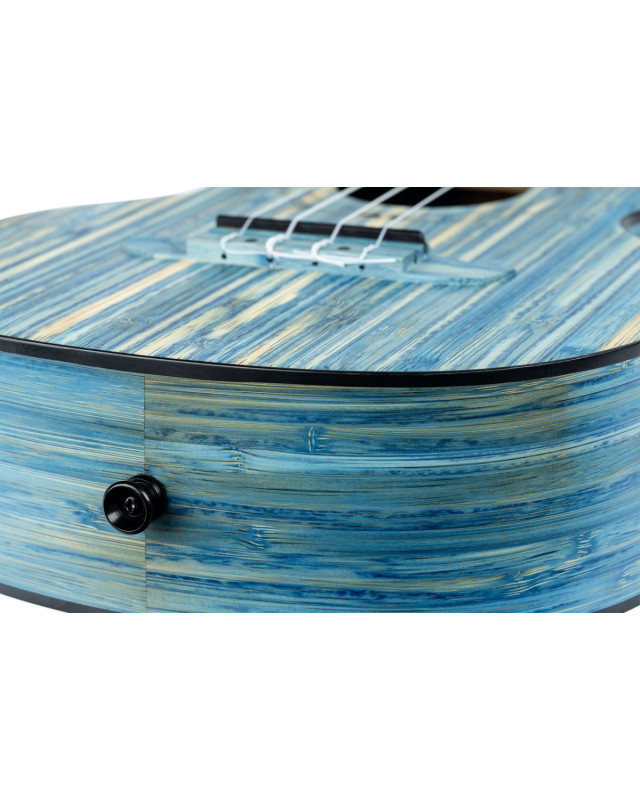 Ortega RUSWB-TE Bamboo Series Tenor Ukulele 4 String - Solid Bamboo Stonewashed + Bag