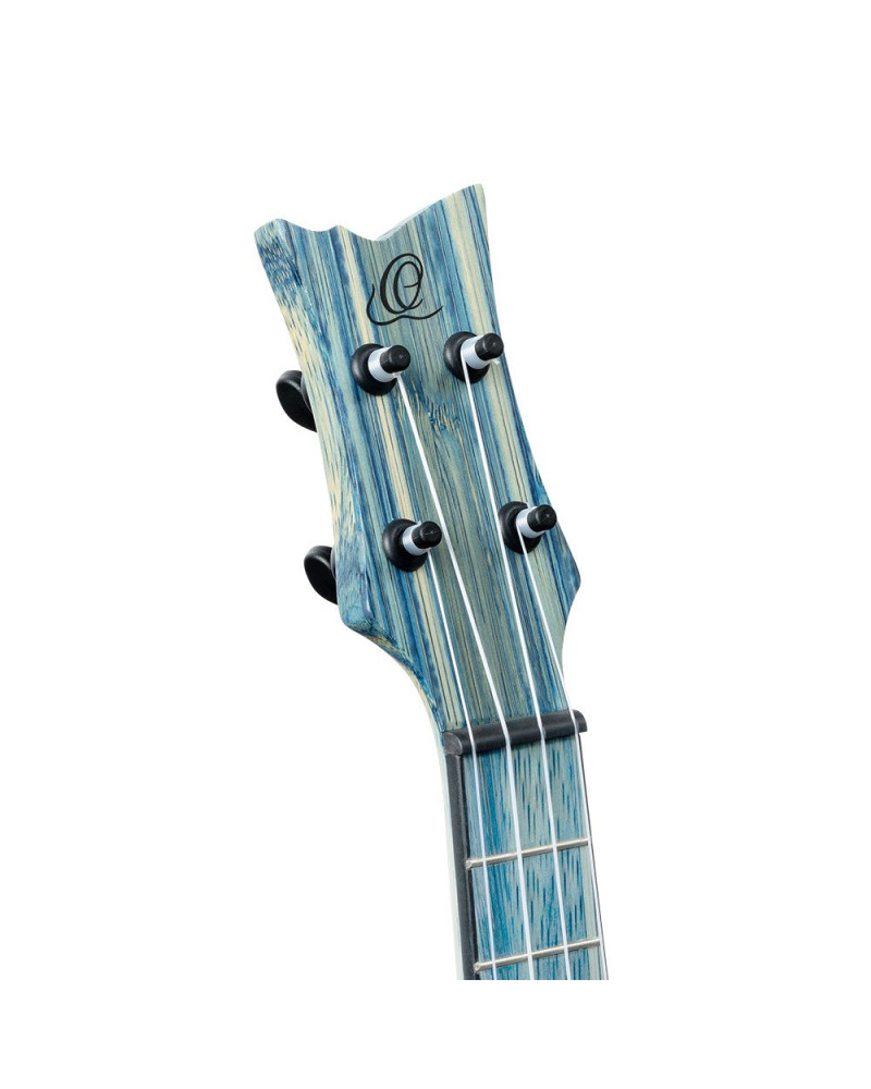 Ortega RUSWB-TE Bamboo Series Tenor Ukulele 4 String - Solid Bamboo Stonewashed + Bag