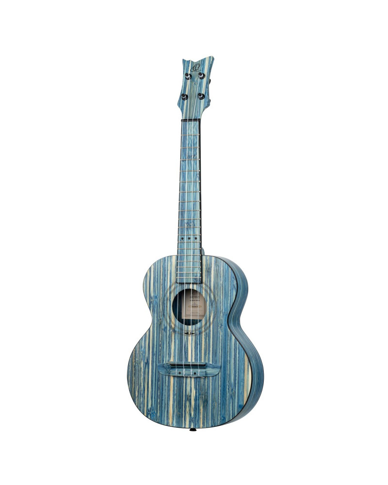 Ortega RUSWB-TE Bamboo Series Tenor Ukulele 4 String - Solid Bamboo Stonewashed + Bag
