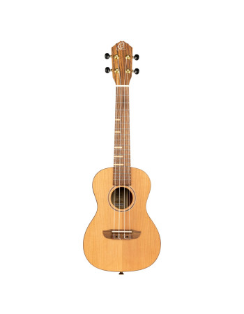 Ortega RUTI-CC Timber Series Concert Ukulele 4 String - Solid Cedar / Walnut Natural + Bag