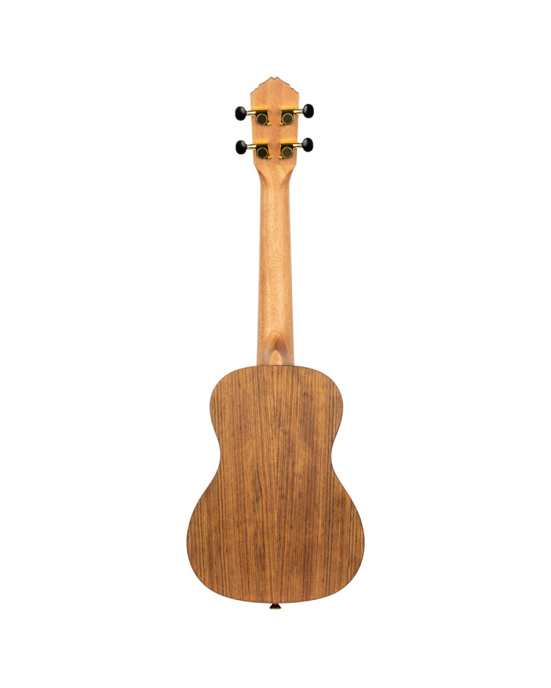 Ortega RUTI-CC Timber Series Concert Ukulele 4 String - Solid Cedar / Walnut Natural + Bag