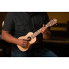 Ortega RUTI-SO Timber Series Soprano Ukulele 4 String - Solid Cedar / Walnut Natural + Bag