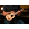Ortega RUTI-SO Timber Series Soprano Ukulele 4 String - Solid Cedar / Walnut Natural + Bag