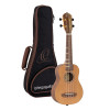 Ortega RUTI-SO Timber Series Soprano Ukulele 4 String - Solid Cedar / Walnut Natural + Bag