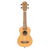 Ortega RUTI-SO Timber Series Soprano Ukulele 4 String - Solid Cedar / Walnut Natural + Bag