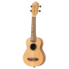 Ortega RUTI-SO Timber Series Soprano Ukulele 4 String - Solid Cedar / Walnut Natural + Bag