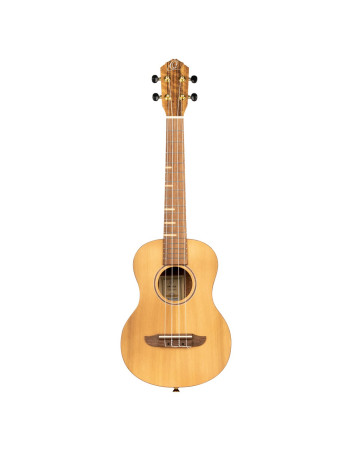 Ortega RUTI-TE Timber Series Tenor Ukulele 4 String - Solid Cedar / Walnut Natural + Bag