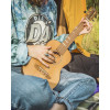 Ortega RUTI-TE Timber Series Tenor Ukulele 4 String - Solid Cedar / Walnut Natural + Bag