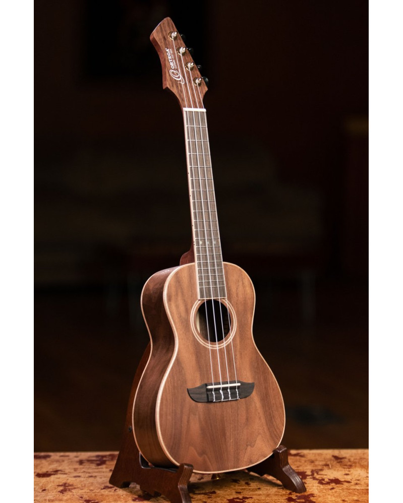 Ortega RUWN Horizon Series Concert Ukulele 4 String - Walnut Natural + Bag