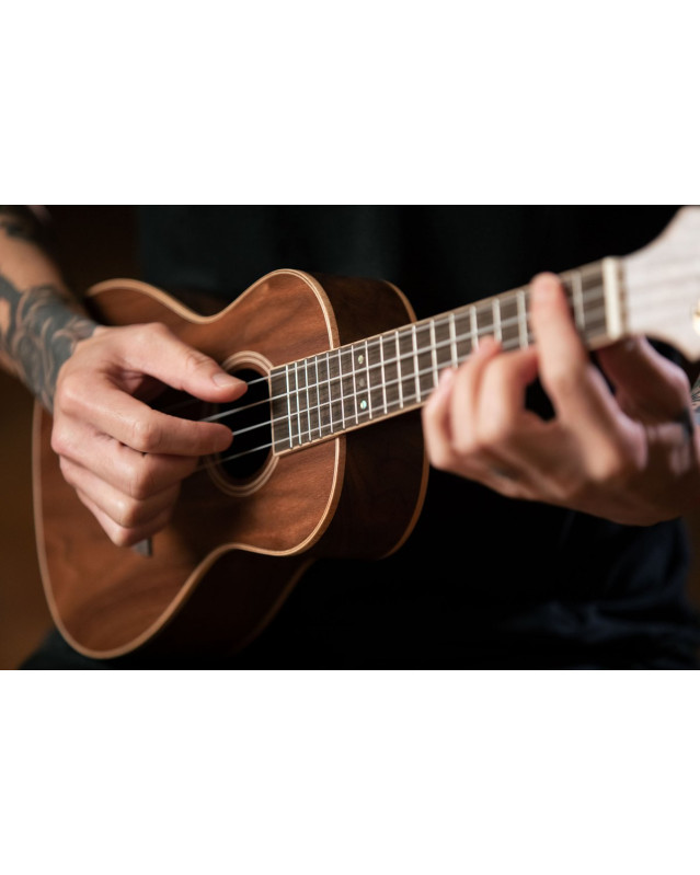 Ortega RUWN Horizon Series Concert Ukulele 4 String - Walnut Natural + Bag
