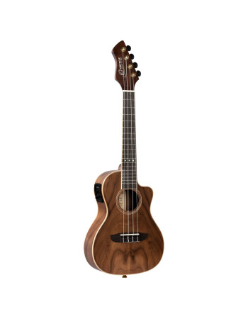 Ortega RUWN-CE Horizon Series Concert Preamp Ukulele 4 String - Walnut Natural + Bag
