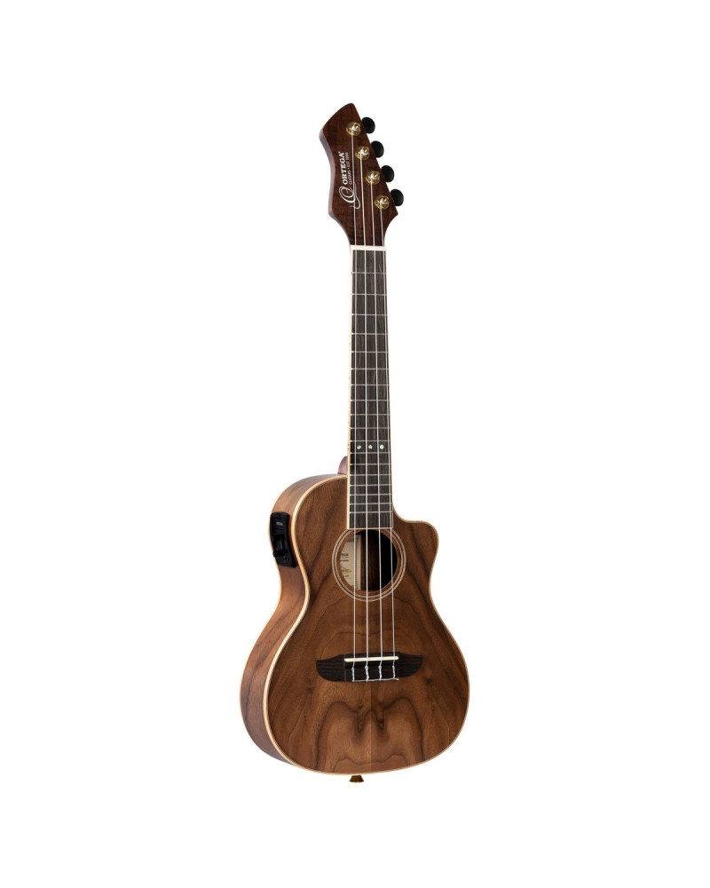 Ortega RUWN-CE Horizon Series Concert Preamp Ukulele 4 String - Walnut Natural + Bag