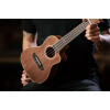 Ortega RUWN-CE Horizon Series Concert Preamp Ukulele 4 String - Walnut Natural + Bag