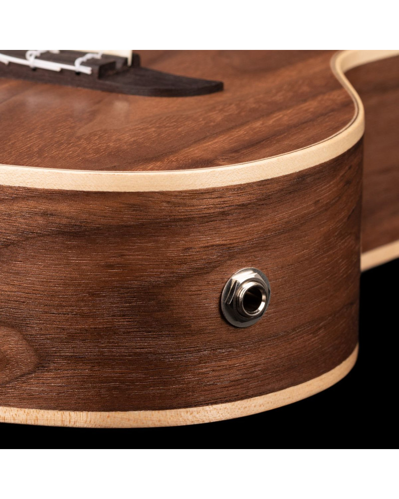Ortega RUWN-CE Horizon Series Concert Preamp Ukulele 4 String - Walnut Natural + Bag