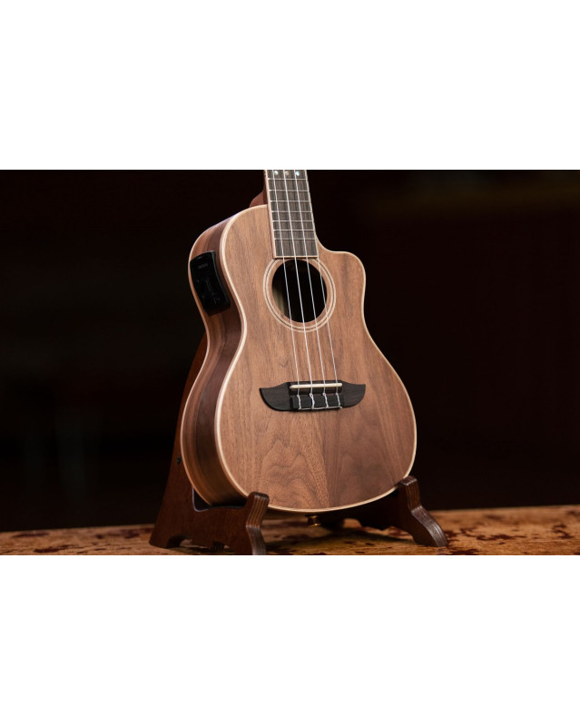 Ortega RUWN-CE Horizon Series Concert Preamp Ukulele 4 String - Walnut Natural + Bag