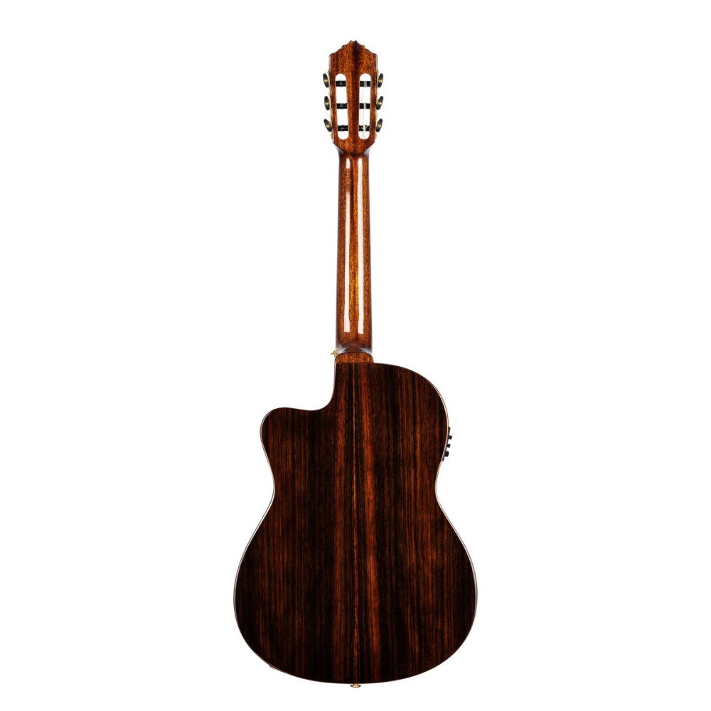 Ortega STRIPEDSU.C/E The Privat Room 4/4 Classical Guitar 6-string - Natural + Gig Bag