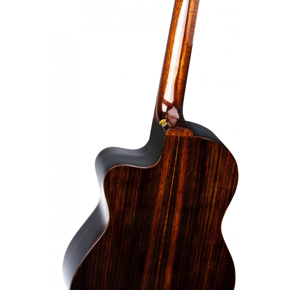 Ortega STRIPEDSU.C/E The Privat Room 4/4 Classical Guitar 6-string - Natural + Gig Bag