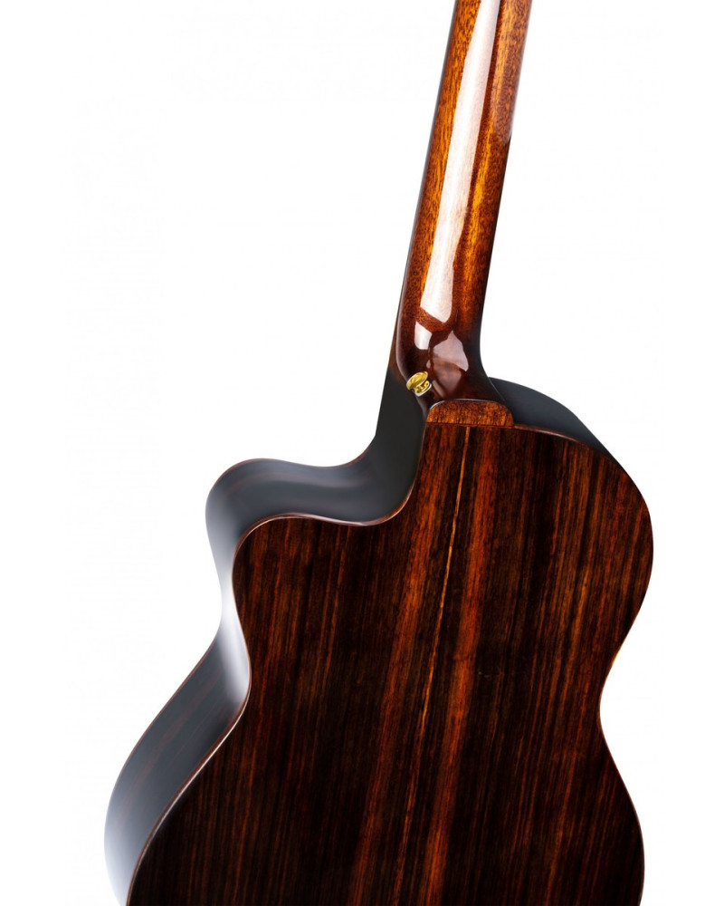 Ortega STRIPEDSU.C/E The Privat Room 4/4 Classical Guitar 6-string - Natural + Gig Bag