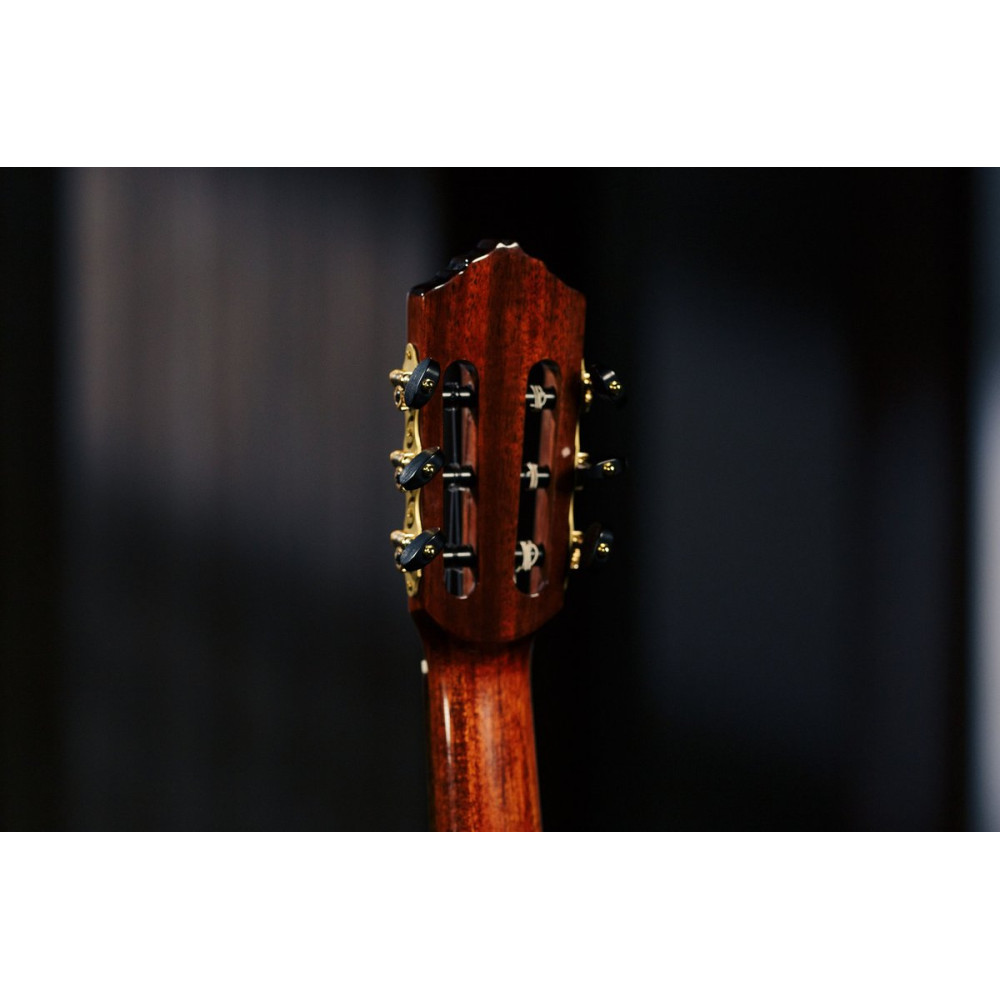 Ortega STRIPEDSU.C/E The Privat Room 4/4 Classical Guitar 6-string - Natural + Gig Bag
