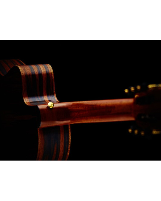 Ortega STRIPEDSU.C/E The Privat Room 4/4 Classical Guitar 6-string - Natural + Gig Bag