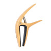 Ortega TWCAPO-MAD Curved/Flat Guitar Capo - Maple Design