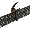 Ortega TWCAPO-SBK Curved/Flat Guitar Capo - Black/Orange