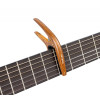 Ortega TWCAPO-WND Curved/Flat Guitar Capo - Walnut Design