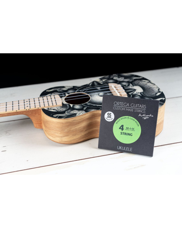 Ortega UKA-CC Custom Made Strings Authentic String Set - Ukulele 4 String