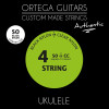 Ortega UKABK-SO Custom Made Strings Authentic String Set - Ukulele 4 String