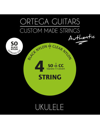 Ortega UKABK-SO Custom Made Strings Authentic String Set - Ukulele 4 String