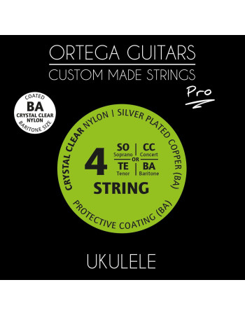 Ortega UKP-BA Custom Made Strings Pro String Set - Ukulele 4 String