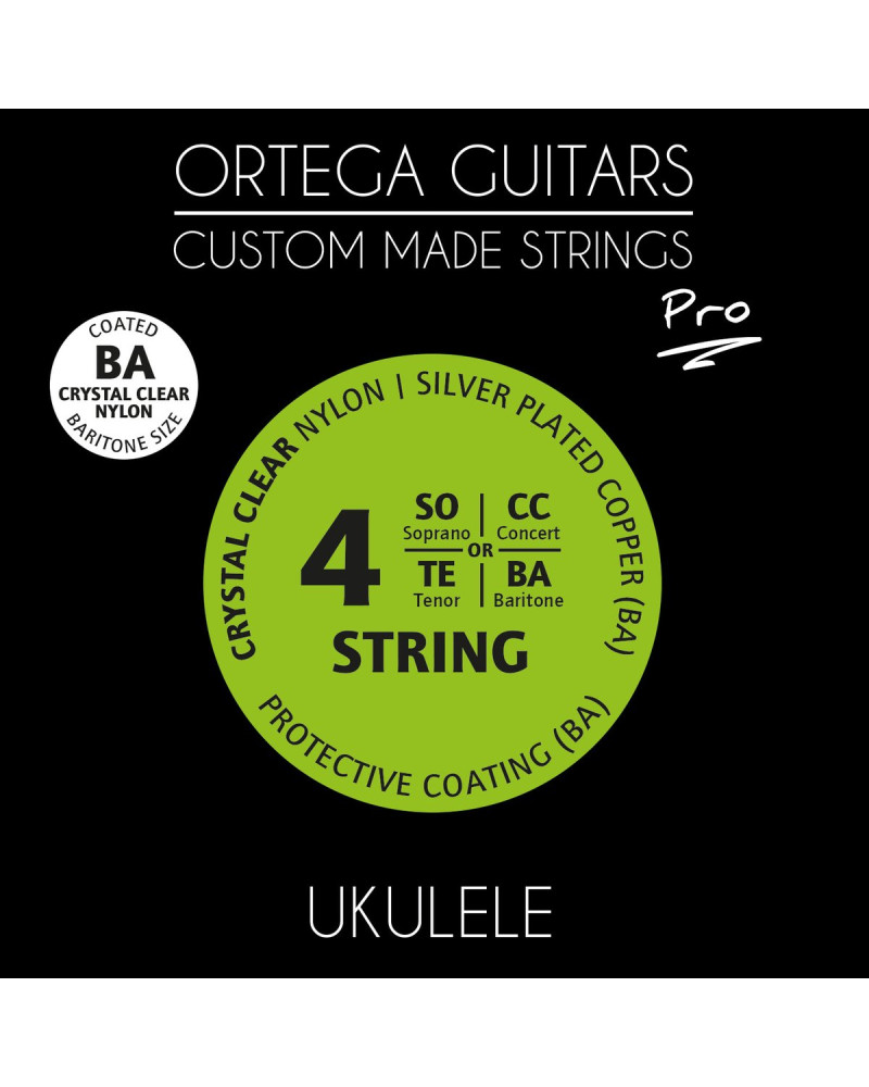 Ortega UKP-BA Custom Made Strings Pro String Set - Ukulele 4 String