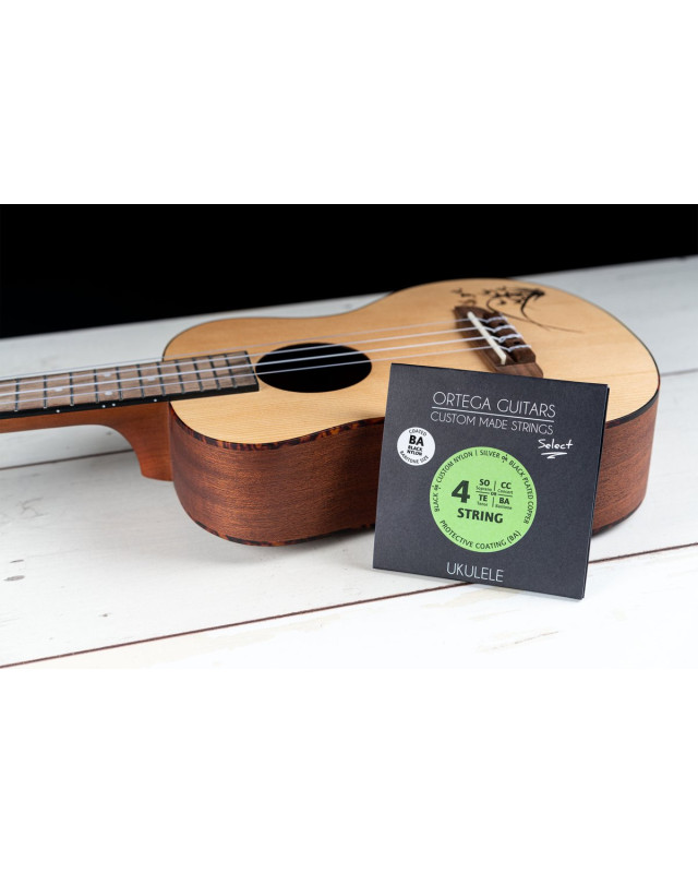 Ortega UKSBK-BA Custom Made Strings Select String Set - Ukulele 4 String