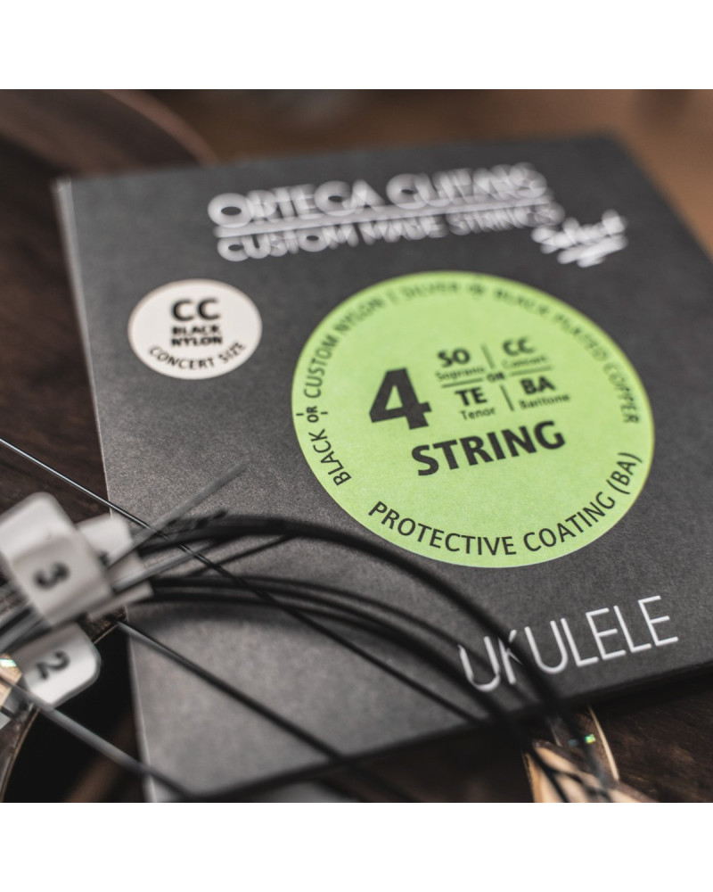 Ortega UKSBK-CC Custom Made Strings Select String Set - Ukulele 4 String