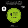 Ortega UKSBK-SO Custom Made Strings Select String Set - Ukulele 4 String