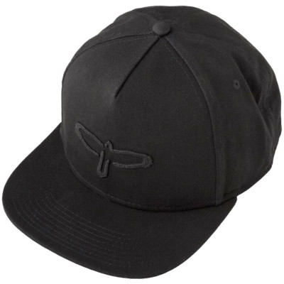 PRS Baseball Hat Flat Bill Black Bird Logo