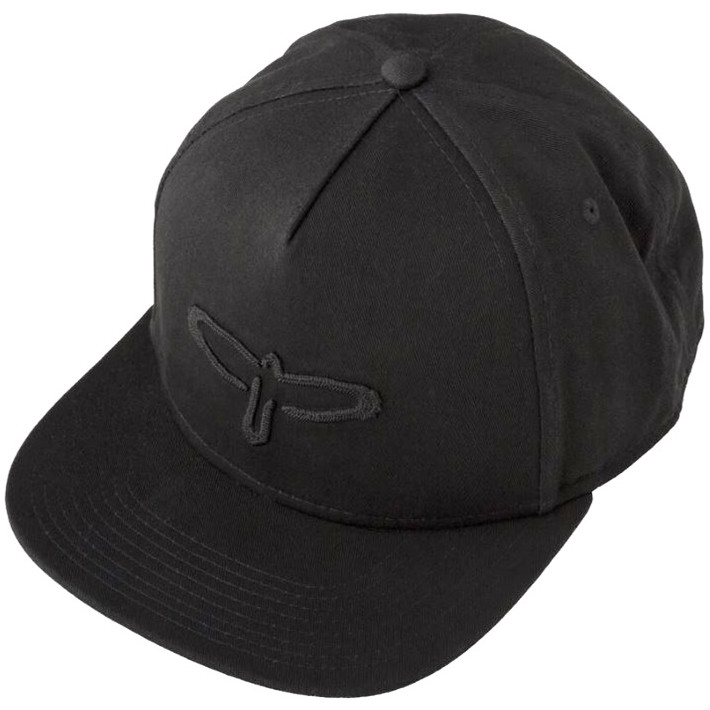 PRS Baseball Hat Flat Bill Black Bird Logo