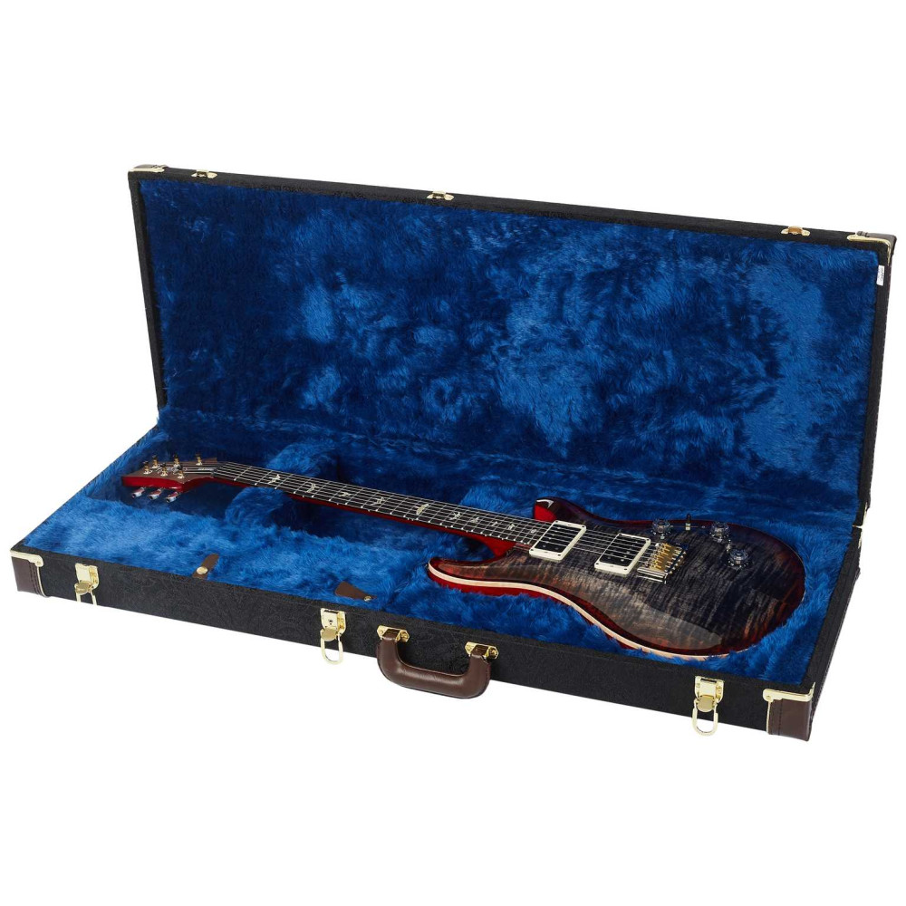 PRS Multi-Fit Hard Case, Black Paisley, Blue Interior