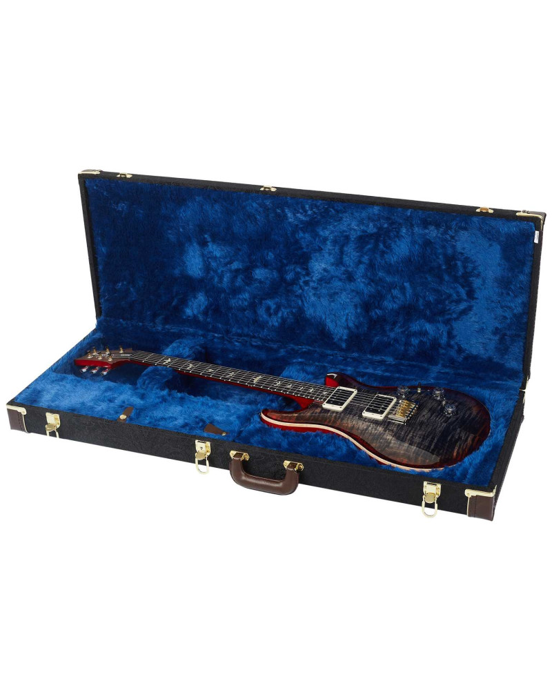 PRS Multi-Fit Hard Case, Black Paisley, Blue Interior