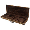 PRS Multi-Fit Hard Case, Brown Paisley, Brown Interior