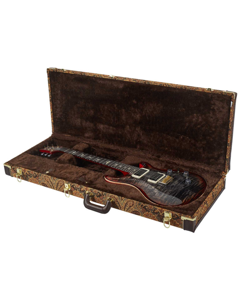 PRS Multi-Fit Hard Case, Brown Paisley, Brown Interior
