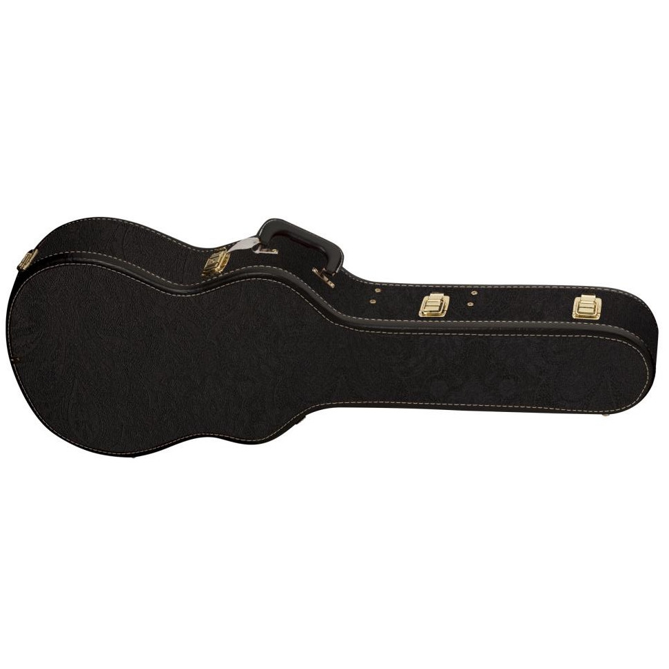 PRS Hollowbody Hard Case Black Tolex/Black Interior