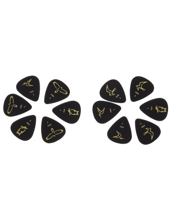 PRS Gold Birds Assorted Picks Tin (Thin)
