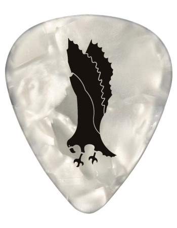 PRS Celluloid Picks, White Pearloid Thin