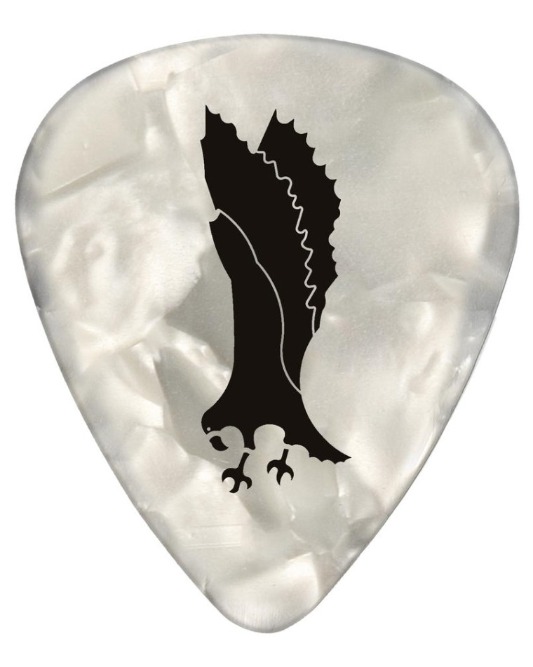PRS Celluloid Picks, White Pearloid Thin