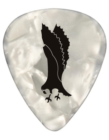 PRS Celluloid Picks, White Pearloid Heavy