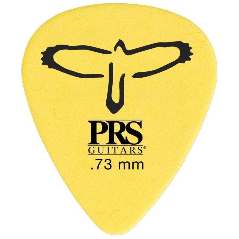 PRS Delrin Picks, Yellow 0.73 mm